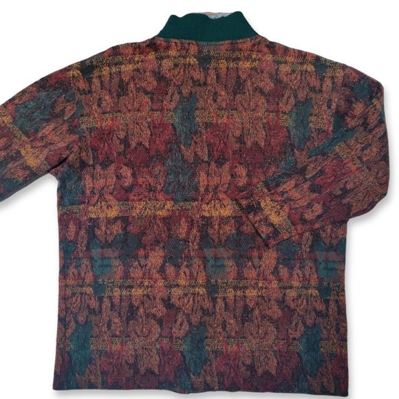 VINTAGE EXPRESS TRICOT BUTTON DOWN SWEATER - Picture 4 of 4